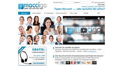 Desktop Screenshot of maccigo.com